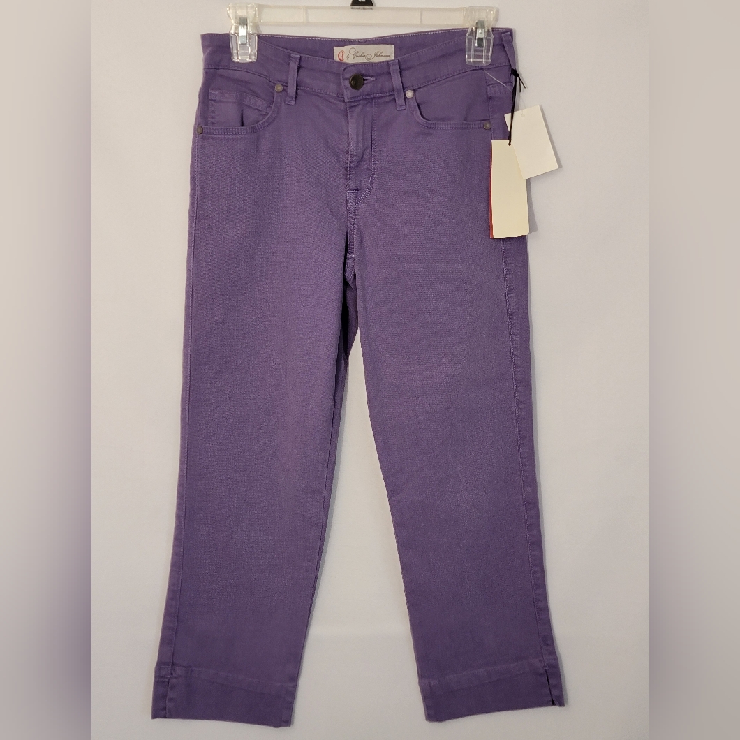 Nwt Cj By Cookie Johnson Mercy Crop Jeans Size 26